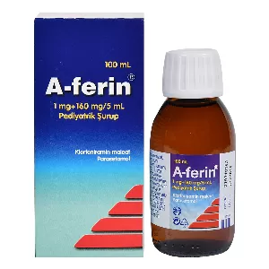 A-FERIN 1 MG+160MG/5 ML PEDIYATRIK SURUP (100 ML)