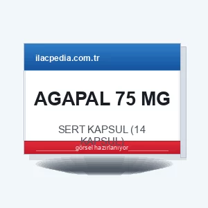 AGAPAL 75 MG SERT KAPSUL (14 KAPSUL)