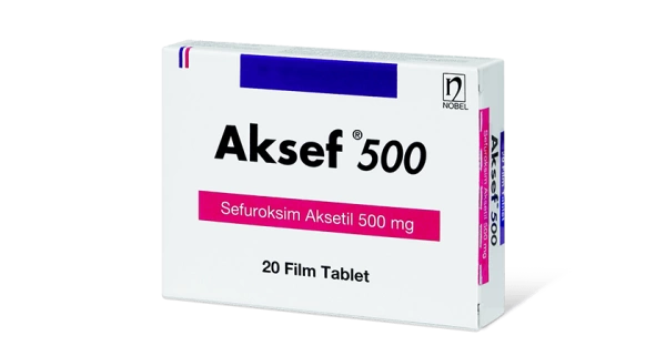 AKSEF 500 MG 20 FİLM TABLET