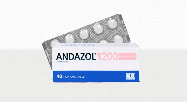ANDAZOL 200 MG 40 FILM KAPLI TABLET