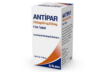 ANTIPAR 200/50/200 MG 100 FILM TABLET