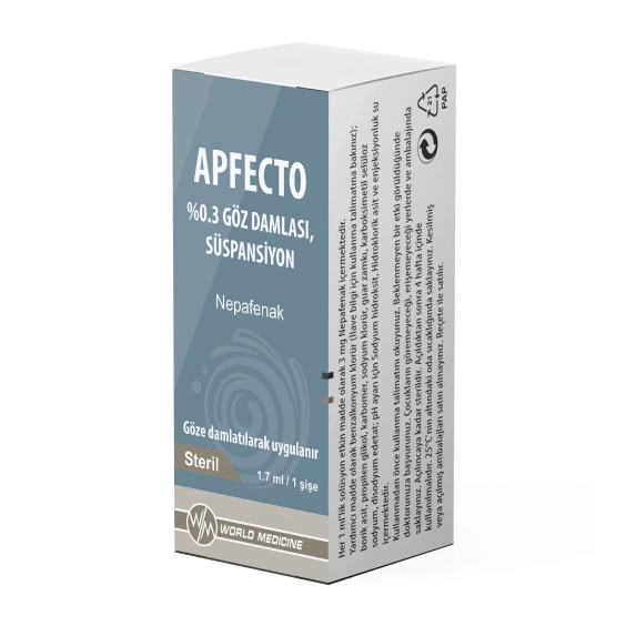 APFECTO %0,3 GOZ DAMLASI, SUSPANSIYON (3 ML)