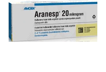 ARANESP 20 MCG/0,5 ML ENJEKSIYONLUK COZELTI ICEREN KULLANIMA HAZIR ENJEKTOR