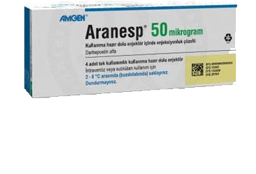 ARANESP 50 MCG/0,5 ML ENJEKSIYONLUK COZELTI ICEREN KULLANIMA HAZIR ENJEKTOR