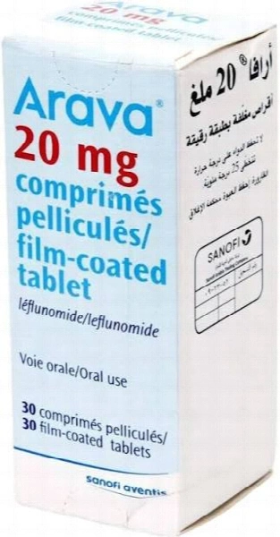 ARAVA 20 MG 30 FILM TABLET