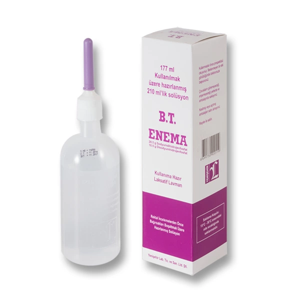 B.T.ENEMA 210 ML LAVMAN